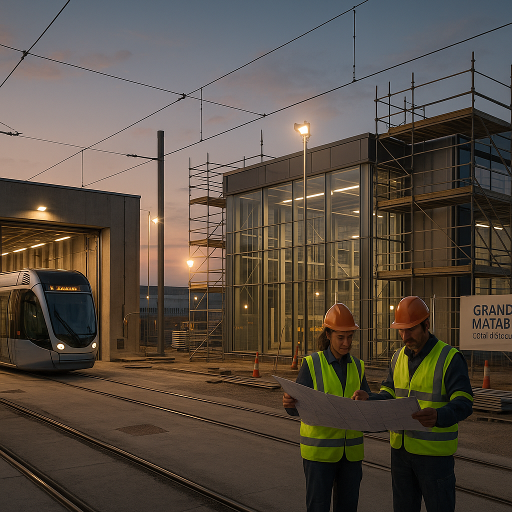 Toulouse Tramway Depot Upgrade